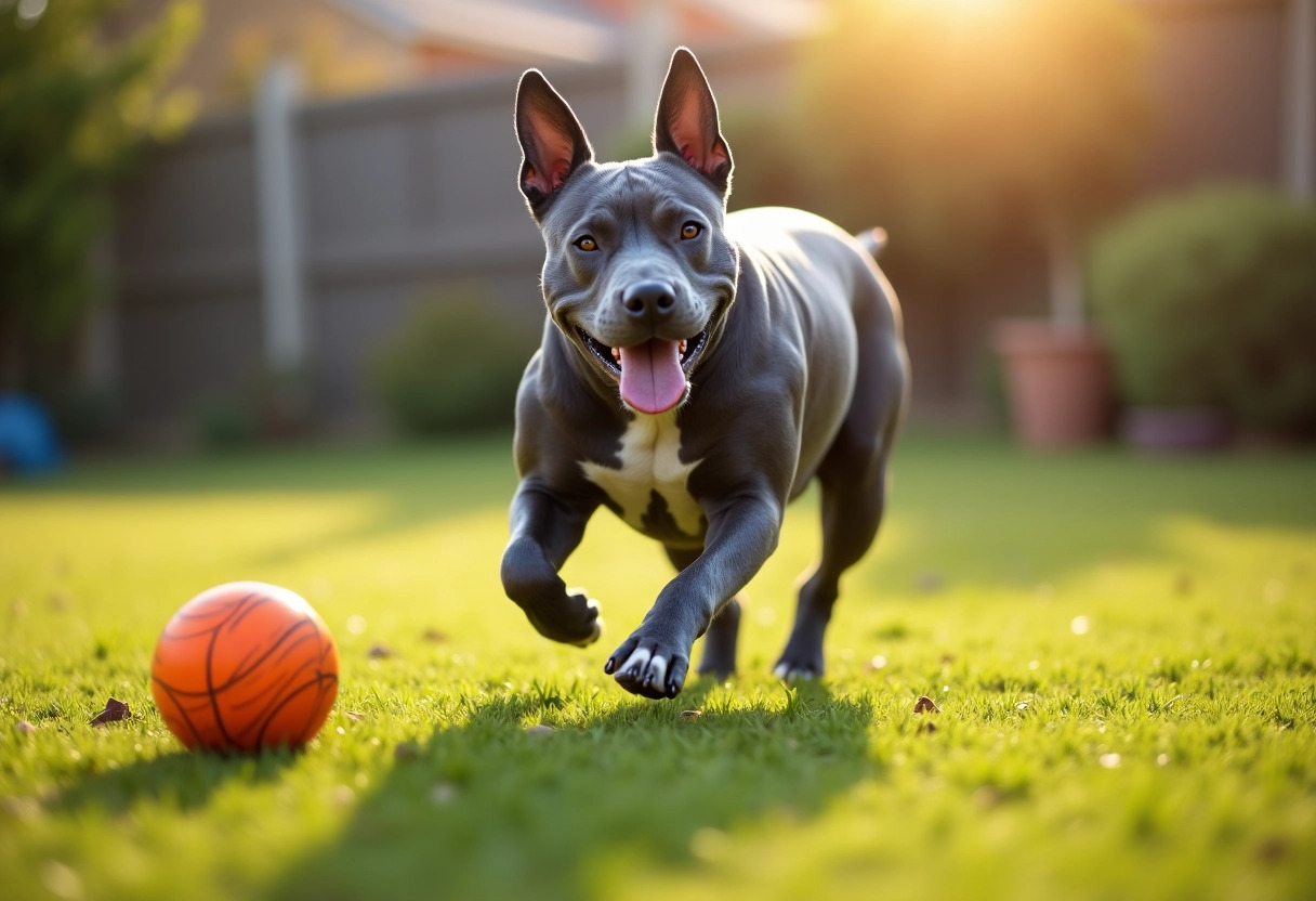 staffie bleu