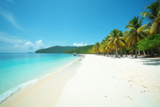 Plage de Pulau Redang sable blanc eau turquoise